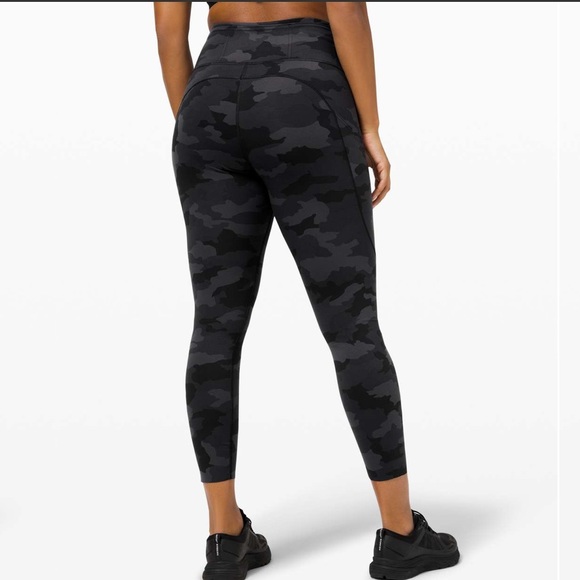 Lululemon | Fast and Free Tight 25” Camo - Picture 2 of 5